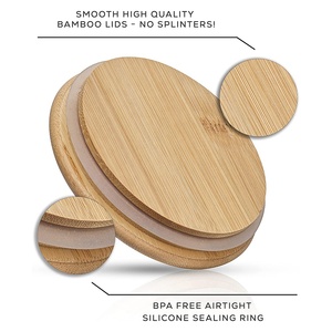 Vente en Gros Usine <span class=keywords><strong>de</strong></span> Bocaux <span class=keywords><strong>de</strong></span> Rangement en Verre Borosilicate Épais Personnalisés pour Aliments et Épices <span class=keywords><strong>de</strong></span> Cuisine avec Couvercles - Product Image 5