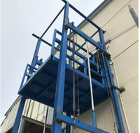 CE-Zertifizierter Hydraulischer 5000 kg Lastenaufzug Direkt vom Hersteller Schwerlast-Transportaufzug für Lager und Fabriken