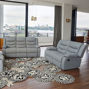 โซฟาปรับเอนหนังสังเคราะห์ PU รีไซเคิล ยี่ห้อ Frank Furniture รุ่น Cooling Sectional สำหรับห้องนั่งเล่น - Product Image 3