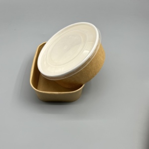 Bols en papier jetables pour soupe, salade, riz et emballages alimentaires à emporter - Product Image 1