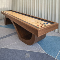 Table de jeux multifonctionnelle durable pour intérieur, personnalisable, billard, tennis de table, hockey sur air, shuffleboard, football de table pour salle de jeux, villa, vacances
