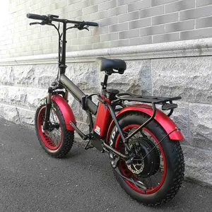 זול מחיר שומן צמיג חשמלי אופני 500w מתקפל אופניים חשמליים ebike מתקפל 48v 1000w חשמלי אופני הרים