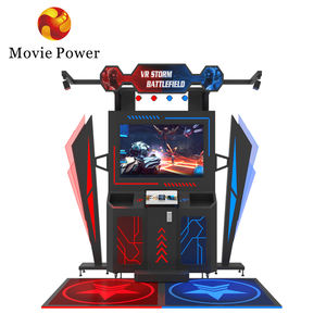 VR Gun 2 jugadores 9d <span class=keywords><strong>Realidad</strong></span> <span class=keywords><strong>Virtual</strong></span> Arcade <span class=keywords><strong>juego</strong></span> <span class=keywords><strong>de</strong></span> disparos VR plataforma <span class=keywords><strong>de</strong></span> pie simulador <span class=keywords><strong>de</strong></span> tiro <span class=keywords><strong>de</strong></span> caza <span class=keywords><strong>virtual</strong></span> - Product Image 5