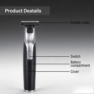 AldoeChoice - Recortadora de Barba Facial Profesional Portátil de Alta Calidad para <span class=keywords><strong>Hombre</strong></span>, Venta al por Mayor - Product Image 5