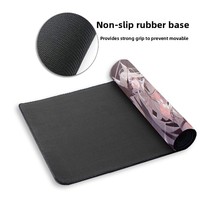 Fabrication OEM/ODM, tapis de souris de jeu de dessin animé, base en caoutchouc, 800x300x2mm, taille personnalisée, rectangulaire, utilisation au bureau, en stock
