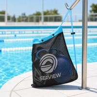 Sac à cordon en maille grande taille personnalisé avec logo, écologique et portable, idéal pour bonbons, jouets, sport et voyage (vente en gros)