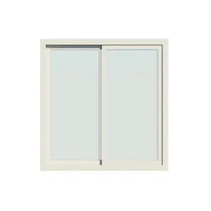 Puerta y ventana de vidrio de doble acristalamiento deslizante de aluminio antirrobo de seguridad NFRC