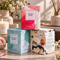 Boîte d'emballage de luxe pour diffuseur de parfum, boîte personnalisée pour flacon de parfum, boîte en papier imprimée couleur, emballage de parfum d'intérieur, fournisseur OEM