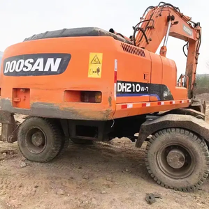 Grande demande Pelle DH210W-7 Doosan d'occasion dans le monde Pelle hydraulique à DH210W-7 roues Doosan en vente - Product Image 3