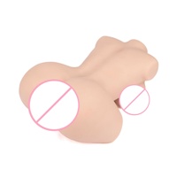 Copa de Masturbación Masculina de 6.4 kg con Núcleo Suave de TPE para Simulación de Molde de Pecho, 100% Impermeable, Juguetes Sexuales para Hombres