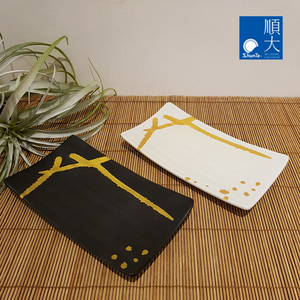 De grano de calidad alimentaria japonés de la placa de la cena de melamina de <span class=keywords><strong>restaurante</strong></span> japonés de la placa - Product Image 6