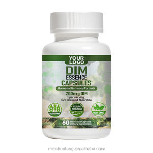 Kapsul OEM ODM DIM 200mg Diindolylmethane untuk Keseimbangan Hormon Dewasa 2 Kapsul Per Sajian 60 Kapsul/Botol - Product Image 1