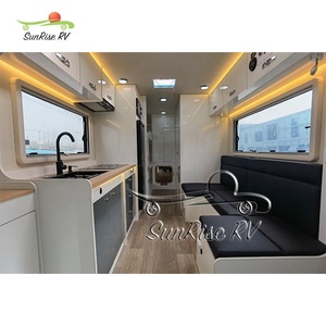 Sunrise Rv <span class=keywords><strong>Caravane</strong></span> familiale de luxe personnalisée Camping-car tout-terrain RV <span class=keywords><strong>avec</strong></span> remorque de voyage à triple couchette <span class=keywords><strong>avec</strong></span> salle de bain et <span class=keywords><strong>douche</strong></span> séparées - Product Image 3