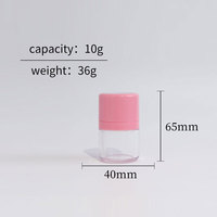 Hot Mushroom 10g Blush Hairline Poudre Pot Poudre Libre Conteneur D'emballage avec Éponge miroir Cosmétique Poudre Libre pot
