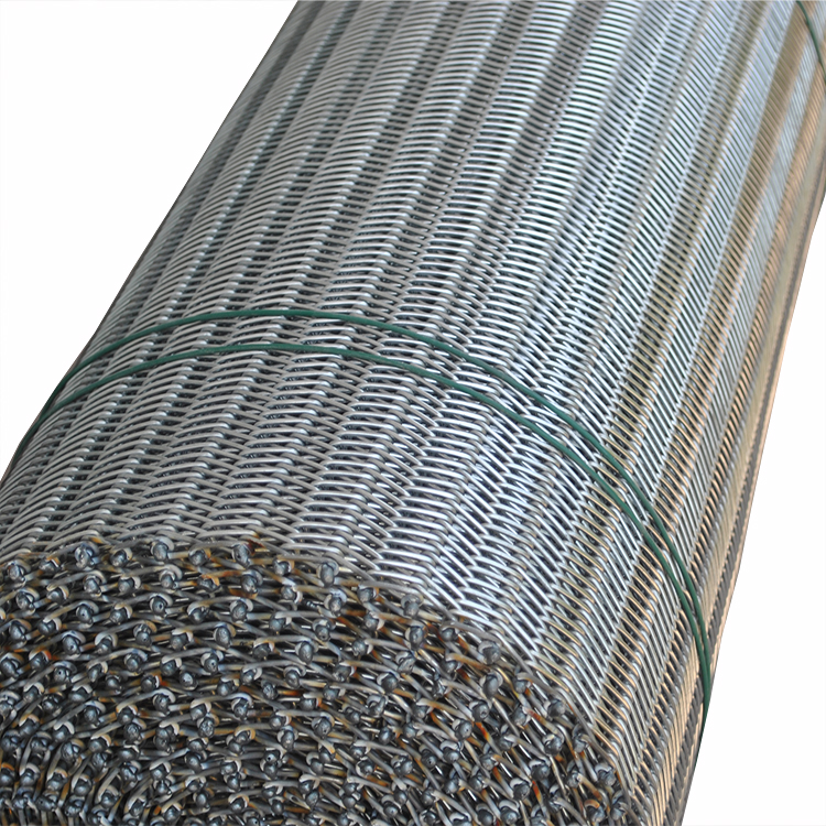 316 Stainless Steel Flat Flex Assembly Line Conveyor Belt For Delivery Food