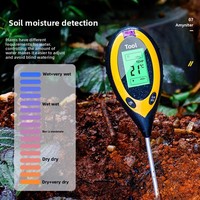 Détecteur d'humidité du sol, thermomètre pH et humidité, capteur de test de sol pour pot de fleurs, instrument de jardinage domestique, outils de paysagisme du Zhejiang