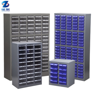 Tủ đựng đồ đa ngăn chất lượng cao bằng nhựa, có kệ kim loại, dùng cho nhà để xe, dụng cụ điện tử - Product Image 1