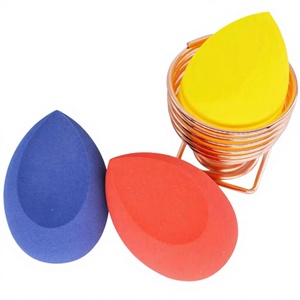 Esponja de Maquillaje en Forma de Gota de Agua, Sin Látex, Ecológica, Suave, Lavable, Herramienta de Belleza para Base de Maquillaje - Product Image 4