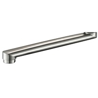 Robinet mural simple eau froide en acier inoxydable 304 brossé pour usage domestique, commercial, balcon et bassin de lavage