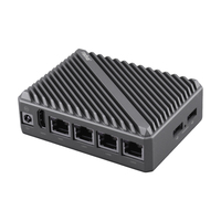 Renesas Radxa E54C avec processeur RK3582 six cœurs, dispositif de calcul en réseau IA haute performance, alimentations et accessoires