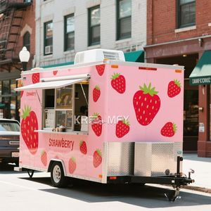 รถพ่วงขายอาหารเคลื่อนที่ขนาดใหญ่แบบกำหนดเอง ปี 2025 พร้อมเครื่องกำเนิดไฟฟ้า สำหรับขายไอศกรีม - Product Image 1