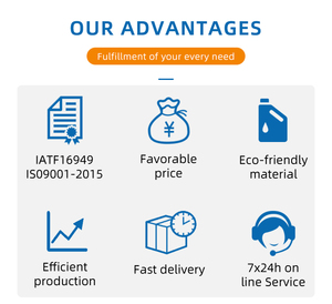 Tùy chỉnh rung làm giảm các bộ phận cao su dày Spacer O-ring phẳng cao su máy giặt Silicone Gasket - Product Image 6