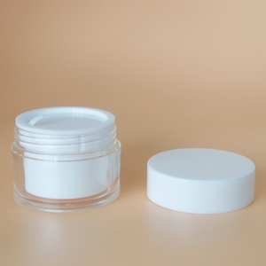 High Quality White PET Plastic Container <b>Scrub</b> Jar with Lid for Body Butter Cream Packaging 30g 200g - Product Image 6