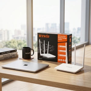 Router Tenda F3 <span class=keywords><strong>300Mbps</strong></span> 2.4G con 3 Antenne, Firmware in Inglese, Ripetitore WiFi per Uso Domestico - Product Image 5