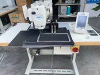 Machines à coudre d'occasion Japon Juki AMS-221EN-HS3020 Machine à coudre automatique à point de surjet Mquinas De Coser
