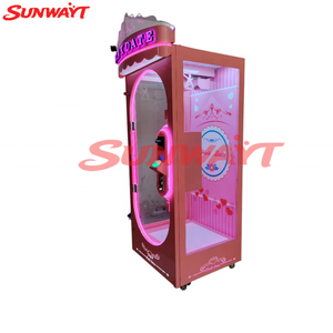 Machine à pinces à griffes roses, équipement commercial, machine à cadeaux à monnayeur à pièce unique, directement d'usine - Product Image 5