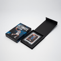 Caja de regalo magnética de ropa con logotipo personalizado reciclable, caja de embalaje de papel rígido elegante con ventana de PVC