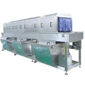 Industrial High Pressure Automatic Stainless Steel Milk Crate Washer with Blower