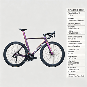 <span class=keywords><strong>Bicicleta</strong></span> de <span class=keywords><strong>Carretera</strong></span> de Fibra de <span class=keywords><strong>Carbono</strong></span> de 7.6 kg con Cambio Electrónico Inalámbrico de 24 Velocidades, Freno de Disco, Horquilla Completamente de <span class=keywords><strong>Carbono</strong></span> para Hombre, Tallas <span class=keywords><strong>XS</strong></span>, S, M, L, XL, para Carreras - Product Image 1