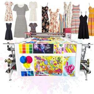 Máquina de Impresión por Transferencia de Calor para Camisetas, Formato Grande de 420 mm, Automática, Multicolor, Nueva, Versión Manual - Product Image 1