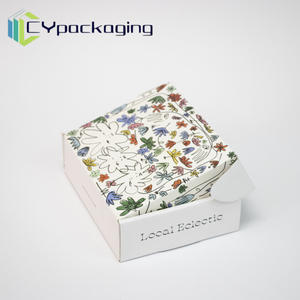 Tùy chỉnh in gấp Kraft hộp quà tặng có thể tái chế hộp giấy nhỏ bao bì cho đồ trang sức và Sử dụng bán lẻ - Product Image 3