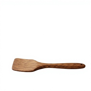 Spatule de service artisanale en bois naturel, écologique, légère et durable, ustensile de cuisine - Product Image 3