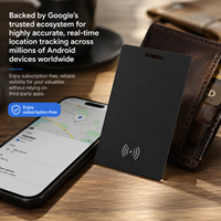 Carte de suivi intelligente ultra-mince de 1,8 mm, certifiée Google Find My Device, étanche IP68, localisateur GPS anti-perte pour portefeuille et passeport