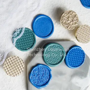 Stempel Segel Lilin Pola Sweater Retro Antik Kayu Scrapbooking Sollos Kerajinan Stensil Dekorasi Pernikahan GZZ031