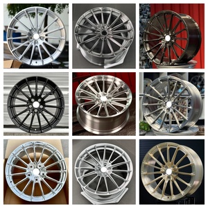 Roues forgées concaves profondes en or brossé DJJ Custom P103SC de 17 à 23 pouces pour BMW M3 Porsche 911 Tesla 3 <span class=keywords><strong>Camaro</strong></span> ZL1 Audi RS6 AMG <span class=keywords><strong>GT</strong></span> - Product Image 3