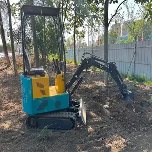 Cina prodotto più venduto TX-10-A macchinari mini escavatore a buon mercato da 1.0 tonnellate 1000KG piccolo scavatore a basso prezzo con spedizione gratuita