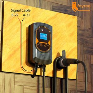 Cargador de Vehículos Eléctricos de Pared de 22kW al Mejor Precio, con Certificación CE/OCPP, Carcasa, Conector SEA J1772, Carga de Vehículos sin Contacto - Product Image 3