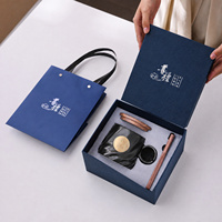 Ensemble tasse à café en céramique style Starbucks avec soucoupe - Cadeau d'affaires de luxe avec gravure personnalisée et personnalisation du logo