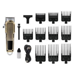 Men's Household <strong>Oil</strong>-Head Electric Fader Dual-Purpose Rechargeable Plug-in <strong>Hair</strong> for Clipper Intelligent Digital Display USB Power - Product Image 4