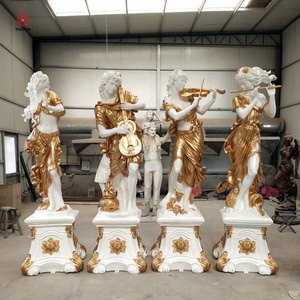 Escultura decorativa <span class=keywords><strong>de</strong></span> Ángel dorado para jardín, famosa estatua <span class=keywords><strong>de</strong></span> Ángel <span class=keywords><strong>de</strong></span> <span class=keywords><strong>la</strong></span> <span class=keywords><strong>diosa</strong></span> <span class=keywords><strong>de</strong></span> <span class=keywords><strong>la</strong></span> luz - Product Image 6