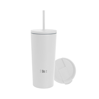 Gobelets à café à double paroi de 16oz 20oz en acier inoxydable Gobelet de voyage Tasse isolante sous vide Tasse à café 500ml 600ml