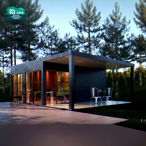 Casa prefabbricata casa contenitore a 2 piani moderno contenitore modulare staccabile prezzo casa Hotel di lusso 2 3 camere da letto 20 40 piedi Villa - Product Image 1