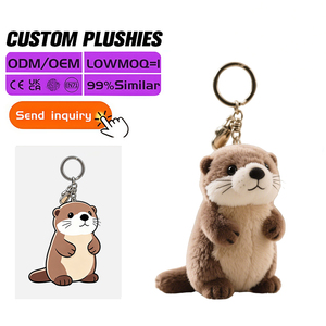 Boneka Plush Super Lembut dari Kapas PP Custom Tanpa Minimum Order (MOQ) - Boneka Custom, Hewan Boneka, Bantal, Gantungan Kunci - Product Image 5