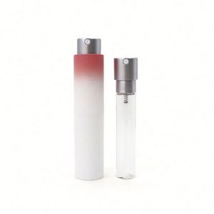 Wholesale Customize Aluminum Case Glass 8Ml Pocket Sized Gradient Color Refillable Mist Spray Luxury <b>Perfume</b> <b>Bottle</b> Paper Box - Product Image 5