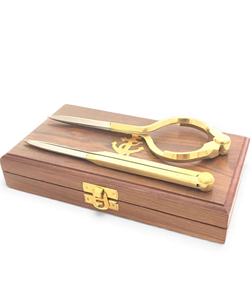 QG ENTERPRISE SBPD Premium Solid Brass Navigation Divider Storage <b>Box</b> 1L Capacity Nautical Maritime Chart Plotting Gift <b>Set</b> - Product Image 1