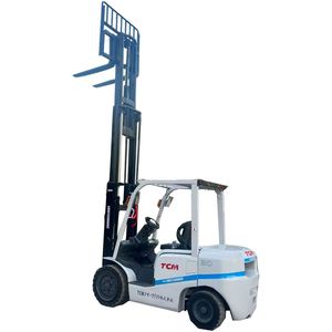 Used TCM Diesel Forklift 3ton Capacity for Warehouse <b>Transport</b> Earth-Moving Machinery for Engineering & Construction - Product Image 1
